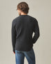 Men's Waffle Pocket Long Sleeve - Black